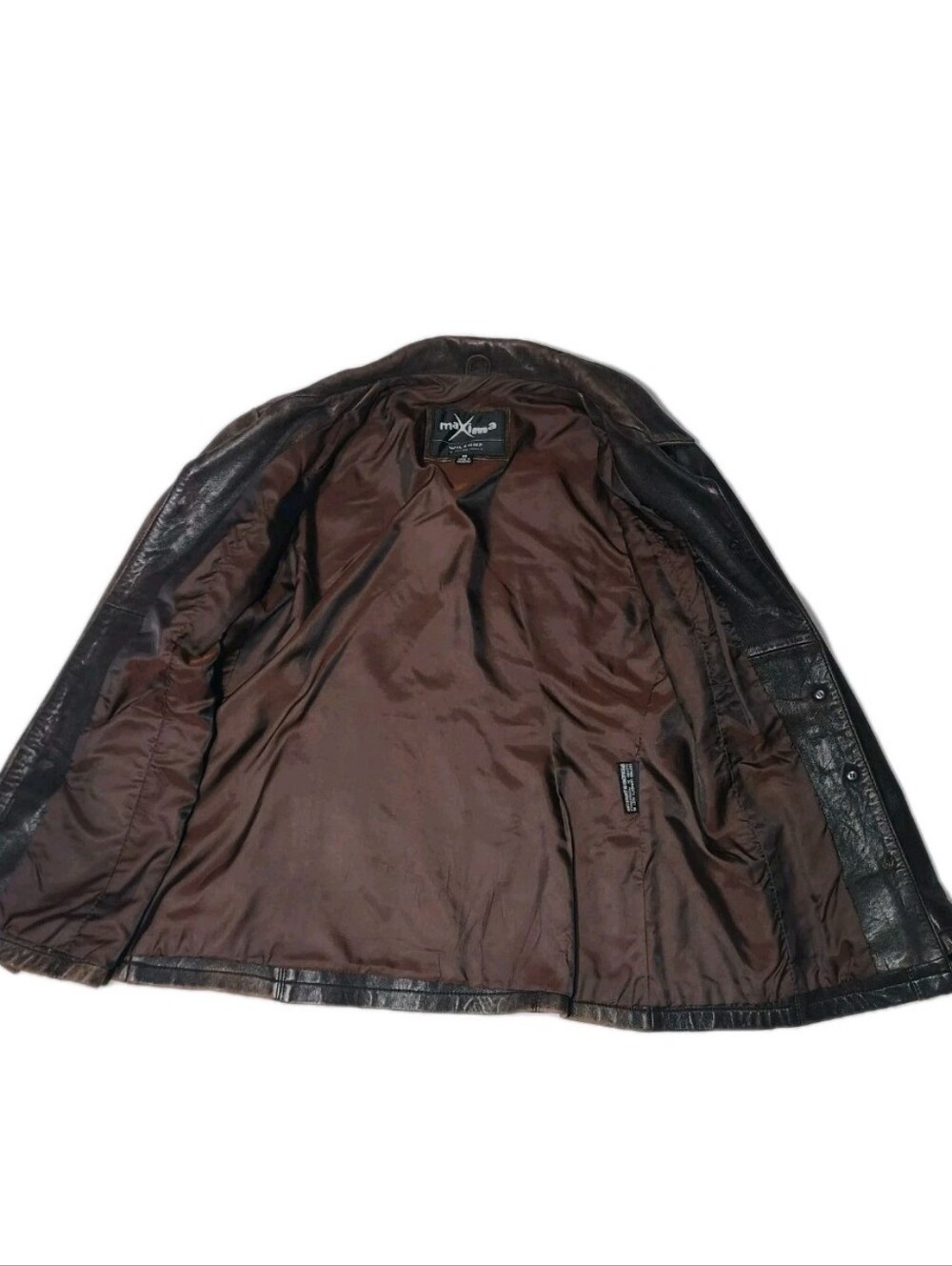 Vintage Wilson's Brown Leather Jacket Women's M Medium Soft Faded Blazer Western - Picture 8 of 11